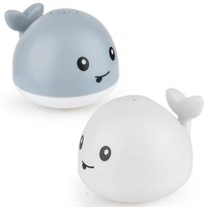 Baleine De Jouets Pour B&eacute;b&eacute;, Jouet De Bain D'eau Pulv&eacute;ris&eacute;e, Jouets De Bain Lumineux Pour Nourrissons Et Enfants - Neuf