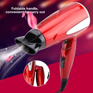 Hjlian Seche-Cheveux Electrique Pliable Haute Puissance 1800 W, Reglages Chaud-Froid, 220 V (Prise Ue) - Neuf