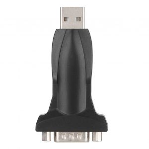Convertisseur USB vers RS232 male 9 broches serie integre chipset FTDI PL2303 adaptateur de prise DB9 - Neuf