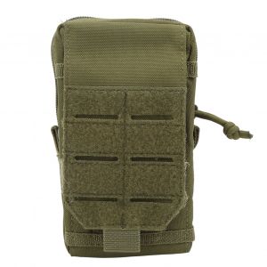 Pochette De Ceinture Molle Pour TéLéPhone Portable, Sac De Taille Utilitaire Polyvalent, Sac De Taille Double Couche Pour Hommes Pour Le Camping En Plein Air Et La PêChe, Vert Od - Neuf