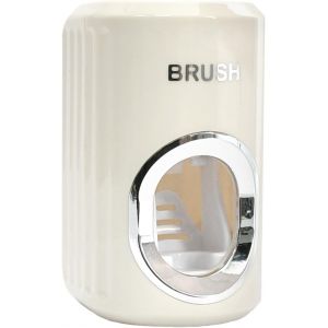 BHHBB-Distributeur de Dentifrice Automatique & Presse-Tube, Montage Mural, Distributeur de Dentifrice pour Enfants, Pratique et Hygiénique, Blanc - Neuf
