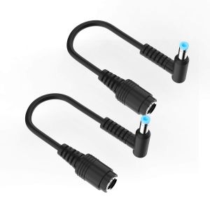 BFS-Câble Alimentation électrique pour HP,7.4x5.0 mm à 4.5x3.0mm Bouchon Câble Adaptateur/convertisseur pour HP Stream Spectre Pavilion Envy EliteBook Split Chromebook EliteBook Folio 1040 G1 (2 pièc - Neuf