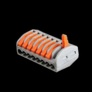 10PCS 222-418 Bornes de connecteur électrique avec 8 clips de connexion de commande à levier - Neuf