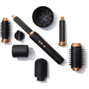 Leto 7-En-1 Brosse Coiffante & S&egrave;che-Cheveux &iquest; Brosse Ronde, Boucleur/Fer &Agrave; Onduler, Lisseur, Diffuseur & Concentrateur &iquest; Coanda, Ions, 1400w Bldc - Neuf