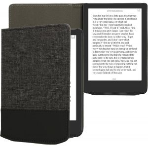 Étui L use Compatible Avec Pocketbook Verse/Pro/Color/Vivlio Light/Light Hd - Housse Avec Rabat Magnétique En Tissu Canevas Pour L use[BOOK5170144] - Neuf