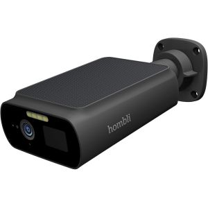 Solar Cam 2K ¿ Caméra De Sécurité Écologique Rechargeable À Énergie Solaire Avec Support Flexible, Alarme & Projecteur ¿ Vision Nocturne Infrarouge & En Couleur, Détection De Mouvement, Ip66 - Neuf