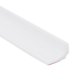 3m Barrière D'eau Pour Évier,Seuil De Douche Blanc Barriere De Douche Silicone Barrière De Douche Pliable Barrière De Douche Bande D'étanchéité Autocollante Pour Évier Et Salles De Bains - Neuf
