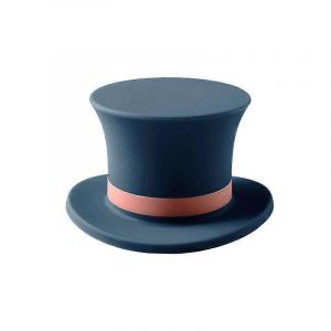 3 Pcs Bouchons De Bouteille De Vin Chapeau De Gentleman En Silicone,Bouchon De Bouteille De Vin Drôle,Vin En Silicone Réutilisable - Neuf