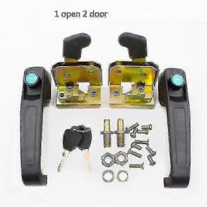 Poignee de porte universelle en metal pour equipement lourd, chariot elevateur, tracteur, type 502 f26 - Neuf