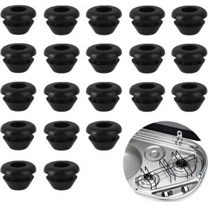 Kalanka-Lot De 24 Pieds En Caoutchouc Rouillé - Accessoires De Rechange Pour Cuisinière À Gaz De Camping-Car - Accessoires De Rechange - Neuf