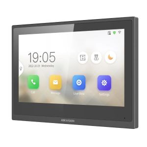 Moniteur de Visiophone Hikvision 7'' &Eacute;cran tactile TFT - DS-KH6351-WTE1(O-STD) - Neuf