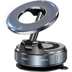 Support Telephone Voiture magnetique Ventouse t&iquest;&iquest;l&iquest;&iquest;phone Portable - Rotation 360&iexcl;&atilde; Pliable pour iPhone 16 15 14 13 12 Pro Max Plus 16E,sur - Neuf