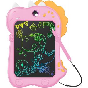 Mdy-Tableau D'écriture Lcd Jouet,Tableau Magique De 8,5 Pouces Planche À Dessin Planche À Peinture,Dinosaure Jouet Tablette D'écriture Noël Petits Cadeaux Pour Enfants 3 4 5 6ans Garçons Filles - Neuf