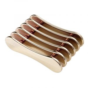 Or 1 Pièce (75 X 50 Mm) - Porte-Balais, Porte-Balais Et D'art D'ongle De Support De Brosse De Maquillage De Support De Brosse D'art D'ongle De Support De Brosse Nail Art Accessoires - Neuf