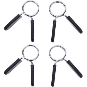 Colliers &Agrave; Ressort 4 Pinces D'halt&egrave;res De 25 Mm / 28 Mm - Clip De Collier &Agrave; Ressort Pour Le Yoga De Musculation - Neuf