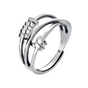 Anxiété Anneau Fidget Ring Femmes Spinner-Rings Anxiété Fidget Anneau D'anxiété Anneau - Neuf