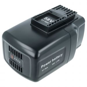 vhbw Batterie remplacement pour Poulan Pro PR140Li, PR280Li pour outil &eacute;lectrique (3000 mAh, Li-ion, 58 V) - Neuf