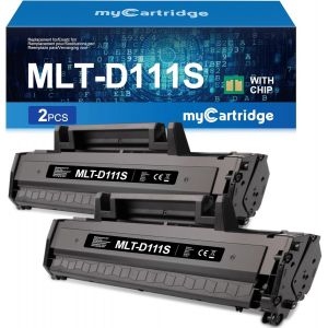 Mlt-D111S Toner Compatible Pour Mlt D111L Mlt-D111S Toner Samsung M2070 Pour Toner Samsung M2070Fw Pour Toner Samsung M2020 (2 Noir)[ENC940920] - Neuf