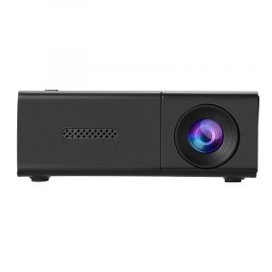 Mini Projecteur 3D YG300S - Divertissement Portable et Abordable Le noir - Neuf