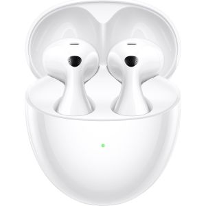 Freebuds 6 Earphones, Comfortable And Snug Design, Comfortable And Snug Design, Clear And Stable Calls, Open-Fit Anc, Up To 36 Hours Of Battery Life, Ip54, Ios & Android, White - Neuf