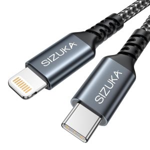 Eryi-Câble Usb C Vers Lightning1m [Certifié Mfi] Câble Usb C Lightning Power Delivery Charge Rapide Compatible Avec Iphone 14/13/12/12 Pro/11/11 Pro/11 Pro Max/Xr/Xs Max/Xs/X - Neuf