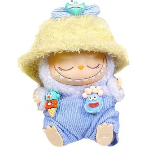 Ayizhiniu Vetement Peluche Ensemble Sweat &agrave; CapucheV&ecirc;tements de Poup&eacute;e en Peluche de 17 cm S'applique &agrave; Plush Doll (C) - Neuf