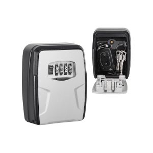 Bo&icirc;te &agrave; cl&eacute;s murale avec serrure &agrave; combinaison pour le rangement des cl&eacute;s ext&eacute;rieures - Neuf