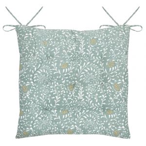 Galette De Chaise D&eacute;corative &Agrave; Motif V&eacute;g&eacute;tal Stylis&eacute; - Neuf