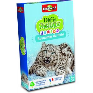 Eryi-- Défis Nature Junior - Royaume Du Froid - Jeux De Société Ludique Pour Enfant Dès 5 Ans - 1 À 4 Joueurs - 400275 - Neuf