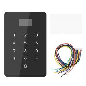 Systeme de controle d'acces par carte a mot de passe a ecran tactile DC 12 V 125 kHz avec porte d'entree unique - Neuf
