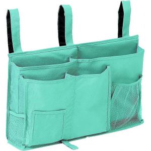 Caddy De Chevet,Organisateur De Rangement De Chevet,Poche Suspendue Pour Dortoirs Superposés,Barrières De Lit D'hôpital - Neuf
