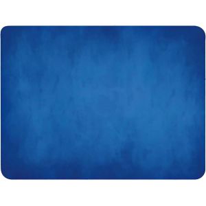 KAL-Tapis De Souris L 36 X 25 Cm, Mouse Pad, Motif Bleu, Tapis De Souris En Tissu, Antidérapant, Silencieux, Le Jeu Vidéo, Bureau, Home Office, Lavable, Enroulable, Découpé Au Laser - Neuf