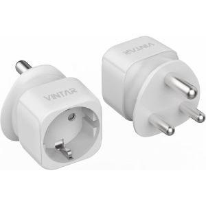 ERYI-1Pc Adaptateur De Voyage France Vers Afrique Du Sud, Adaptateur De Prise Europe Vers Afrique Du Sud Pour Afrique Du Sud, Mozambique, Bhoutan, Namibie, Botswana, Certification Ce Type M - Neuf
