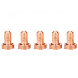 XYONG Lot de 5 consommables plasma pour decoupe de buses en cuivre, pieces de quincaillerie industrielle 9-8208 - Neuf