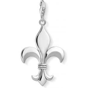 Kalanka-Femme Homme Charm Pendentif Fleur De Lys Charm Club Argent Sterling 925 Y0015-637-21 - Neuf