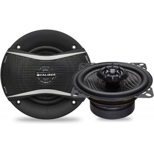 Haut Parleur Voiture-2X Enceinte Voiture 80W-Haut Parleur coaxial-Noir-10 cm - Neuf