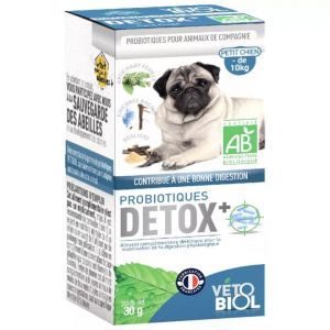 Vetobiol Probiotiques Detox Plus Bio Poudre Pour Chien - Neuf