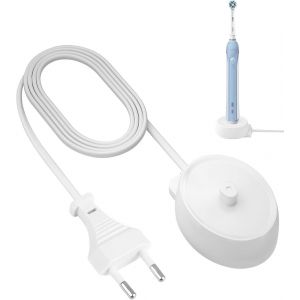 Chargeur De Brosse &Agrave; Dents Electrique Mod&egrave;le 3757 Pour Oral B Braun Genius 8500/8900/9900/9000n Smart 4500/5000n/6000n/7000 Pro 600/1000/4000 D16 D20 D34 Io3 Io4 Vitality &Eacute;tanche Chargeur De Voyage - Neuf