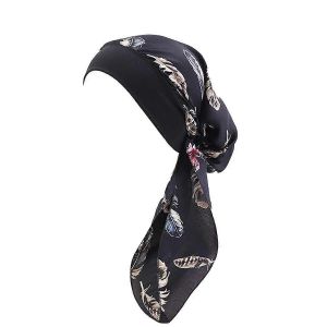 &Eacute;lastique Turbans Cheveux Longs Foulard Foulard Imprim&eacute; Cap - Neuf