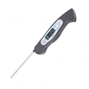 Hjlian Thermometre De Cuisine Numerique Pliable A Led Pour Viande, Eau, Lait, Cuisson Des Aliments - Neuf