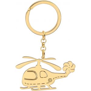 Kal-Acier Inoxydable Nouveaut&eacute; Avion Porte-Cl&eacute;s Avion Voiture Porte-Cl&eacute;s Bijoux Pour Femmes Filles Charms Cadeaux - Neuf
