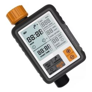 Régulateur d'irrigation à batterie avec minuterie automatique et goutte-à-goutte - Neuf