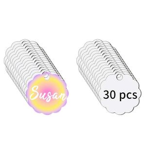 30PCS Sublimation Plaques Signal&eacute;tiques Vierges pour Coupe Stanley,40 OZ - Neuf
