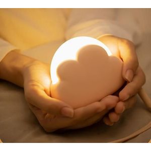 Chambre &Agrave; Coucher Bureau Mini Ornement Lampe De Table Cadeau D'anniversaire Charge Cr&eacute;atif Mignon Nuage Veilleuse (Rose - Neuf