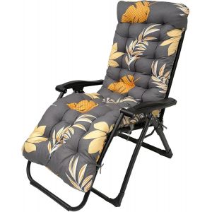Ulteronixshop-Coussins De Chaise Longue Uniquement, Coussin De Chaise &Agrave; Bascule Avec 6 Attaches Et Housse Sup&eacute;rieure Fixe Antid&eacute;rapante Pour Chaise Longue, Jardin, Ext&eacute;rieur, Plage, Porche (Automne) - Neuf