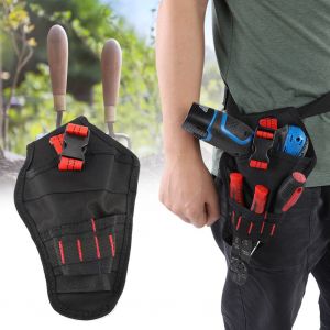 HJLIAN Sac banane multifonction a suspendre pour outils de jardin, ceinture, tablier avec sac de rangement reglable - Neuf