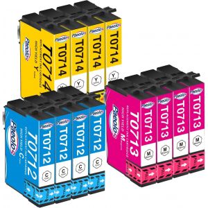 T0715 Multipack Cartouche pour Epson T0711 T0712 T0713 T0714 To715 pour Epson Stylus SX218 SX400 SX205 SX105 DX8450 SX115 SX110 SX510W SX415 SX515W SX215 DX5050 DX7450 DX4400 SX200 SX210 - Neuf