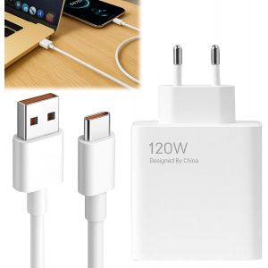 Kalcx-Chargeur Pour Xiaomi 120w,Chargeur Rapide 120w Avec Câble Usb C 1m,Pour Xiaomi 14t Pro/14 Ultra/13t Pro/12t/13 Pro/13 Lite/13/12/Redmi Note 12 Pro/Poco X6 Pro X6 X4 - Neuf