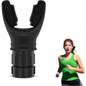 Kalanka-Oxyfit Breathing Trainer, Entraineur Respiratoire Avec Résistances Réglables, Appareil D'exercice Respiratoire Pour Amélioration Lung Flexer Et Cardio Sport, Appareil D'exercice Pulmonaire (N - Neuf