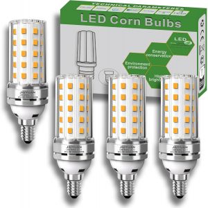Ampoule Led E14 1050lm 7w Ampoule Maïs Led,Équivalent 80w,Blanc Chaud 3000k,Non-Dimmable,Lot De 4 - Neuf